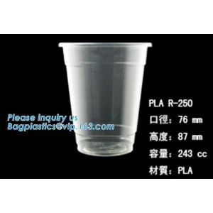 100% Biodegradable CPLA Cup Lids Compostable Coffee Cup Accessory,Disposable