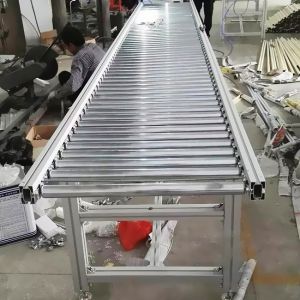 Buy cheap Customized Frame Width Modular Roller Conveyor Line for Mixed-Model Production 400 mm Drum Width from wholesalers