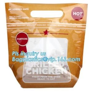 Buy cheap Plastic Zip lockkk bag for chicken packing/microwaveable chicken bags/anti-fog plastic, Roast chicken package bag from wholesalers