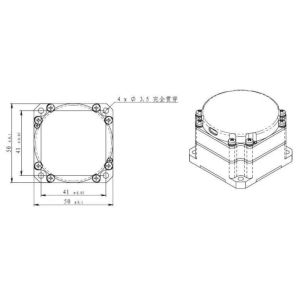Buy cheap Lightweight Electronic Gyroscope Sensor weight ＜130(g) for Accurate Motion Tracking，Supply voltage +5 (V) from wholesalers