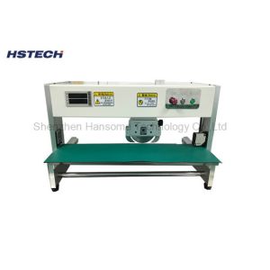 Buy cheap 400mm Length PCB Board Cutting Machine Circular Blade Moving Low Force Stress HS-300 from wholesalers