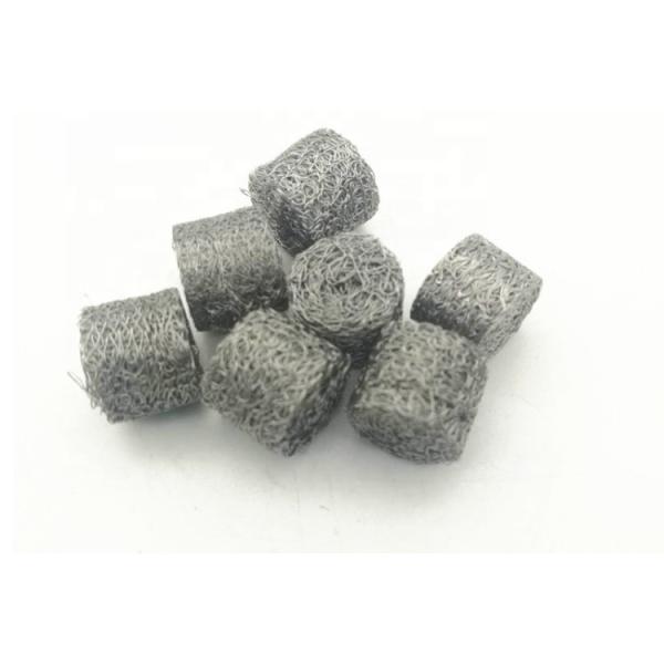 Quality AISI304 14X10mm Compressed Knitted Wire Mesh For Snow Foam Lance Filter for sale
