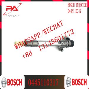 China Fuel Injector Mini Excavator Attachments 0445110317 Diesel Nozzle on sale