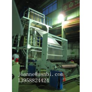 Buy cheap Noiseless Full Automatic Blown Film Extrusion Machine 380v 50hz from wholesalers