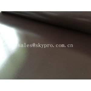 Magnetic Rubber Sheet Roll For Advertisement / Printing / Electronics