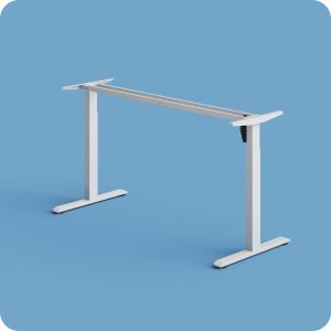 Buy cheap 100KG Load Single Motor Standing Desk Frame 2 Standard Legs With Expandable Double Crossbar from wholesalers