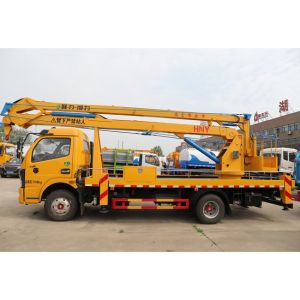 Buy cheap Cheap4x2  14m 25m 35m 45m 65m Bucket Truck Aerial Working Platform Folding Telescopic Boom Aerial Work Platform from wholesalers