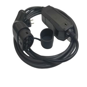 Buy cheap AC 16A Adjustable 1 Phase 2.1 EV Portable Charger With CE TUV Certification from wholesalers