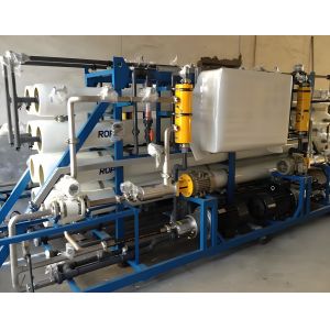 Buy cheap Danfoss / Grundfos Pump Seawater Desalination System With 6.5Mpa Operating product