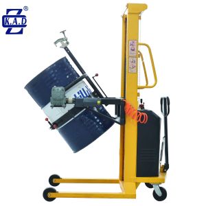 Buy cheap 1.5kw 12V 120Ah Manual Barrel Hydraulic Drum Lifter from wholesalers