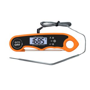 Electronic Dual Probe Meat Thermometer Waterproof With Alarm Function