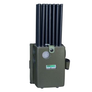 Buy cheap New design 21 antennans portable signal jammer blocking WIFI 6E and mobile phone 2G, 3G, 4G, 5G and GPS, WIFI,  UHF, VHF, RF,LOJACK signals with new longer 2.5dbi gain omni antennas from wholesalers