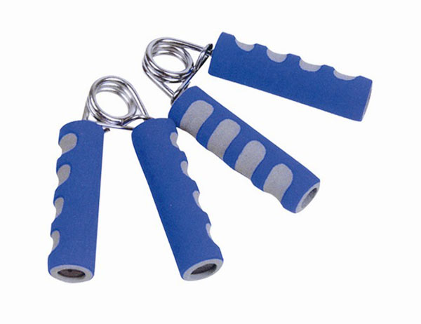 Buy cheap Promotional Exercise Chromed Spring Foam Hand Grip from wholesalers