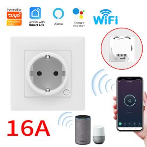 Buy cheap Mtering Zigbee Wall Socket Intelligent 16A Smart Socket from wholesalers