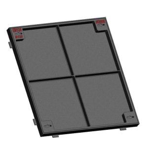Buy cheap Single Seal Square Manhole Cover Ductile iron EN GJS500-7 B125 Pavements, Pedestrianised Areas from wholesalers