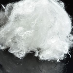 Buy cheap 100% Eco Friendly Iodegradable Bamboo Fiber Antibacterial For Spinning from wholesalers