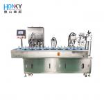 Buy cheap Automatic Skin Whiten Cream Vial Filling Machine For Cosmetic Cream Filling Capping from wholesalers