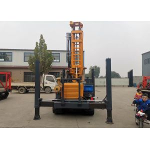 Buy cheap 200m Water Well Steel Crawler Mounted Drill Rig Portable from wholesalers