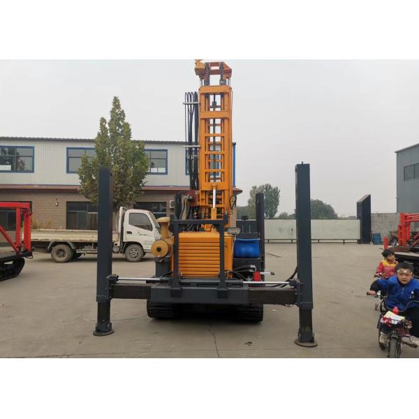 Quality 200m Water Well Steel Crawler Mounted Drill Rig Portable for sale
