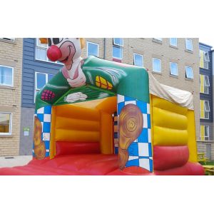 Cartoon Clown Themed Inflatable Bouncer Castle For Adults