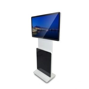 China 360 Degree Rotating LCD Advertising Player , 43'' Standing Advertising Display on sale