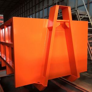 Buy cheap Waste Sorting And Recycling Hook Lift Bin Customized Garbage Bin Container from wholesalers