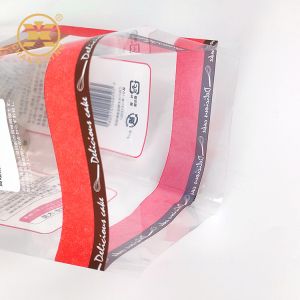 Buy cheap Custom Printed Recyclable Bakery Packaging Bags Nylon Clear With Logo from wholesalers