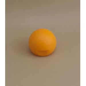 Buy cheap Yellow Plastic Smooth Matte Spherical Lid for Cosmetic Bottles from wholesalers