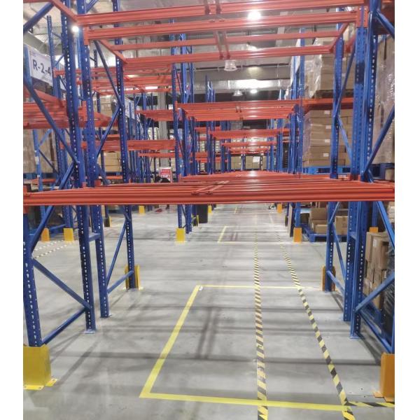 Buy cheap Custom Industrial Steel Selective Pallet Racking Adjustable Warehouse Beam Racking from wholesalers