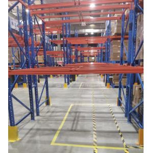 Buy cheap Custom Industrial Steel Selective Pallet Racking Adjustable Warehouse Beam Racking from wholesalers