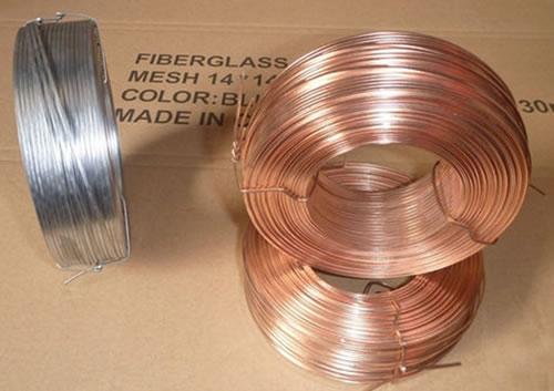 Copper Coated Galvanized Flat Wire for Stapling