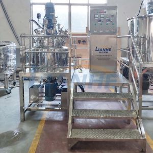 Buy cheap 65 Rpm 100L Vacuum Emulsifier Mixer Homogenizer For Cosmetic from wholesalers