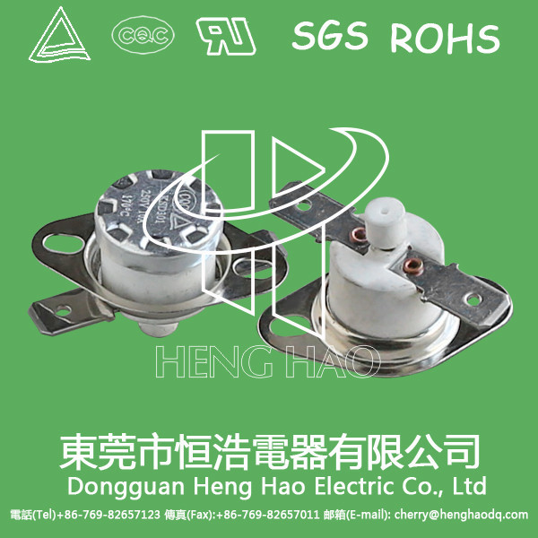 China Bimetal Temperature Control Switch Corn Popper Use KSD301 Snap Action Disc Thermostats on sale China Bimetal Temperature Control Switch Corn Popper Use KSD301 Snap Action Disc Thermostats on sale