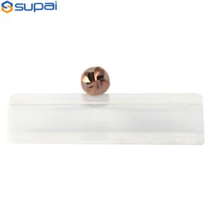 High Precision Tungsten Carbide Ball Nose End Mill 4 Flute HRC55 Milling Tools