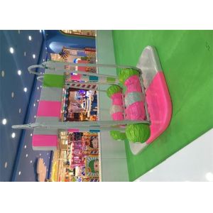 Buy cheap Candy Themed  Playground Systems  Amusement Park Equipment With Rainbow Slide from wholesalers