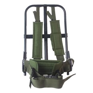 Waterproof Mountaineering Backpack with Aluminum Frame Iron Frame and Large