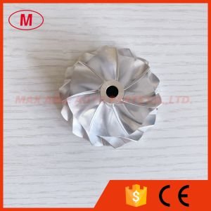 Buy cheap GTX2860R 45.66/60.00mm 7+7blades LEP style turbo milling/aluminum 2618/billet compressor wheel from wholesalers