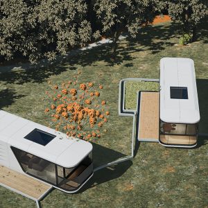 Buy cheap Space Capsule House Modular Living System with Thermal Insulation from wholesalers