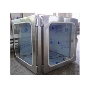 Buy cheap Air Proof Cleanroom Pass Box L Shape With Electronical Lock from wholesalers