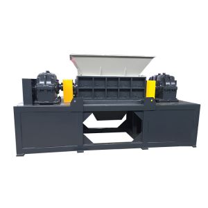 High Output Double Shaft Plastic Shredder Machine for Tire and Plastic Waste