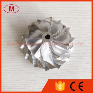 Buy cheap S200 176218 7+7 blades 61.45/84.48mm high performance Turbo milling/aluminum 2618/billet compressor wheel for 170000 from wholesalers