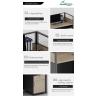 Buy cheap Customizable Screen Partition Work Position with Aluminum Alloy Frame Material and Customizable Frame Width from wholesalers
