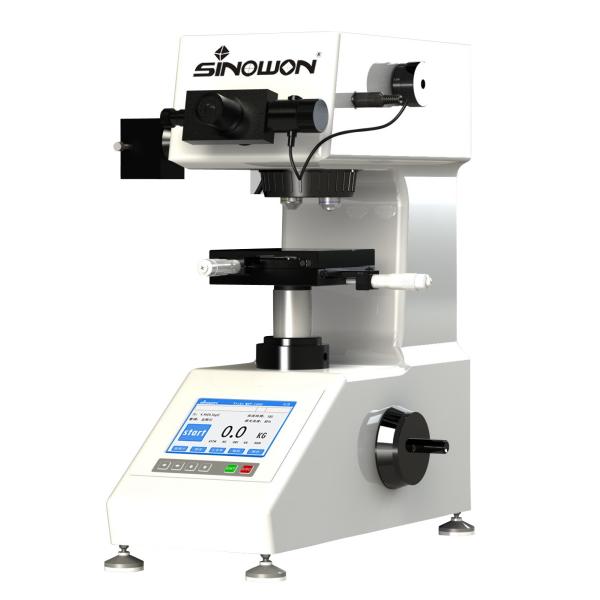 Quality Motorized Turret Digital Vickers Micro Durometer Hardness Tester with Color Touch screen Bluetooth Data Transfer for sale