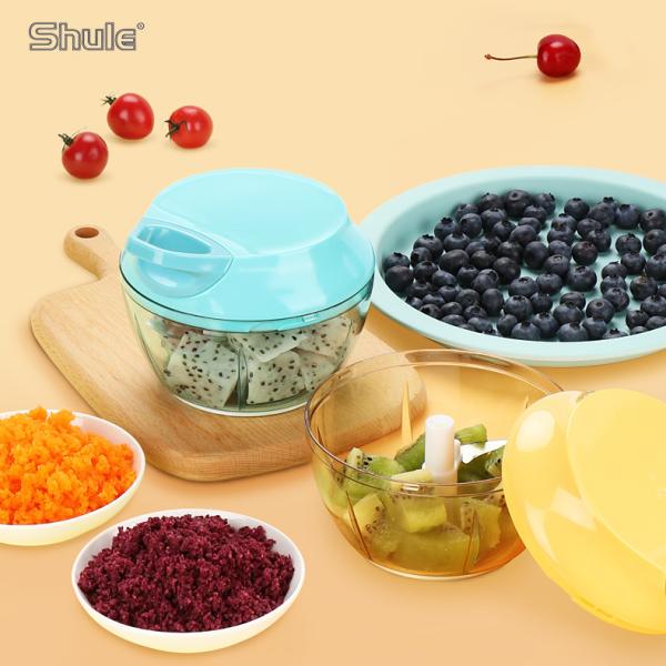 Multifunctional PP Housing Kitchen Vegetable Chopper 250ML SS420 Eco Friendly