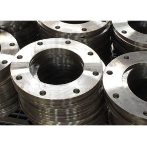 Buy cheap P355QH EN10273 Carbon Steel Pipe Flanges Disc Tempering Treatment from wholesalers