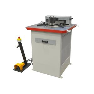 Buy cheap Adjustable Angle Hydraulic Corner Notching Machine For Aluminium Cutting product