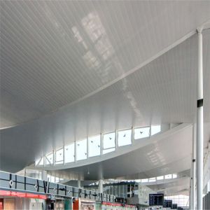 Buy cheap 300mm Width Aluminum Metal Ceiling C300 PVDF Coating Surface from wholesalers