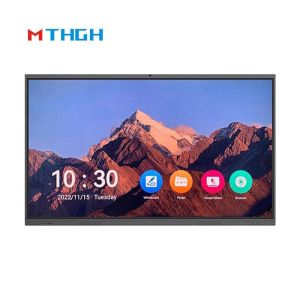 65 Inch Immersive Digital Collaborative Infrared Interactive Whiteboard Dual