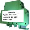 Buy cheap WAYJUN 3000V isolation two wire 4-20mA loop powered RTD temperature signal transmitter DIN35 signal converter from wholesalers