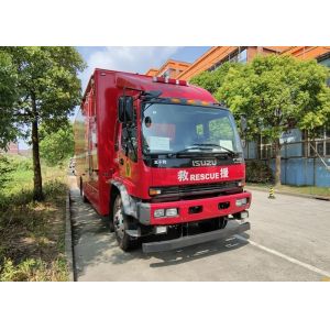 Buy cheap 4x4 Drive 214kw Fire Equipment Truck with Monolithic Dry Clutch product